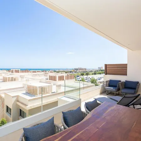Luxury Apartment Vida Feliz With Sea View 5 Min Walk To The Beach In Jardinana Lotus La Cala De Mijas, Malaga Exterior photo
